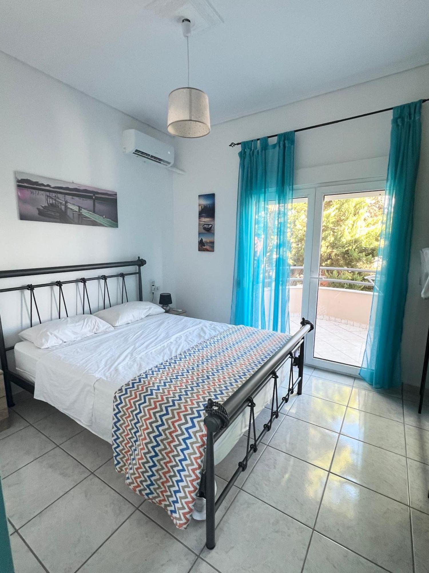 Seaside Villa For 6 People - Alykes Beach Dhimini Luaran gambar