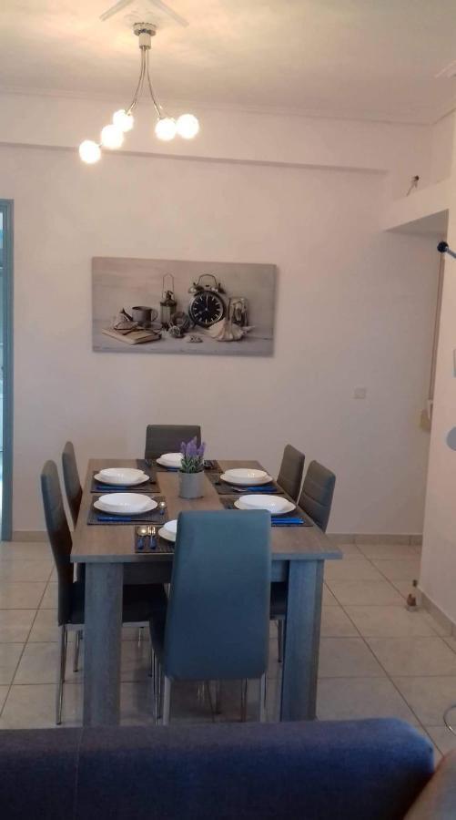 Seaside Villa For 6 People - Alykes Beach Dhimini Luaran gambar
