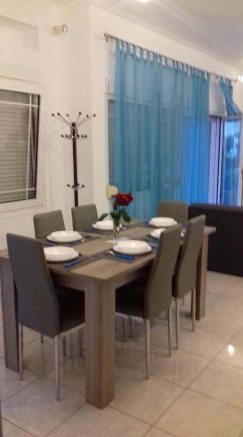 Seaside Villa For 6 People - Alykes Beach Dhimini Luaran gambar